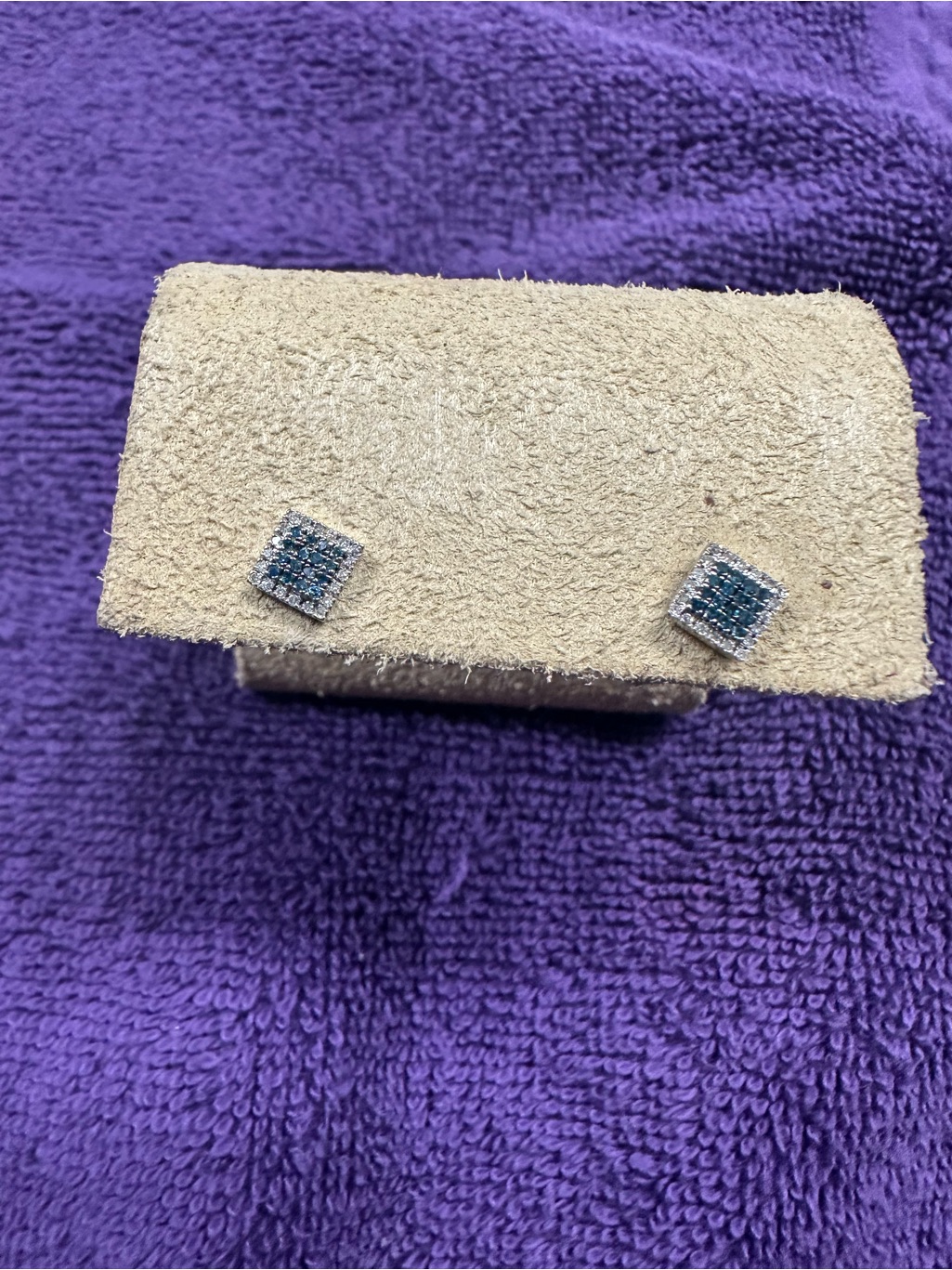 Zales Sapphire Earrings